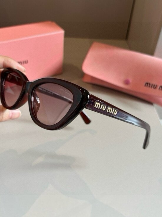 ? Miu Miu Tortoiseshell Sunglasses | Timeless Print main image 8